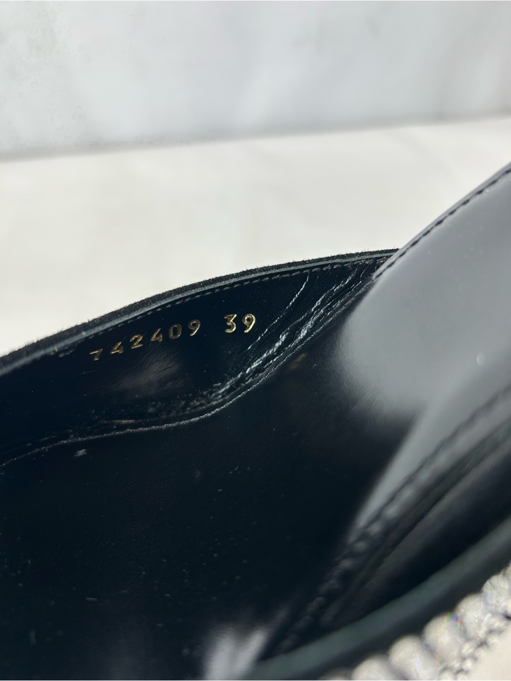 Balenciaga - Camden embellished leather platform sandals - Picture 3 of 11